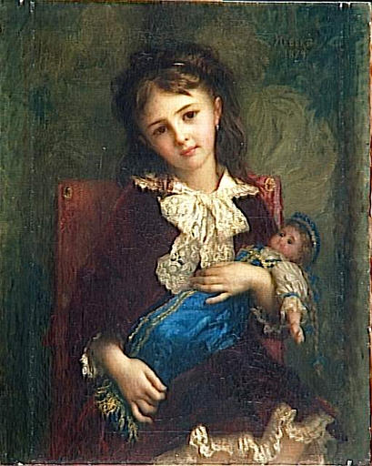 Portrait De Catherine Du Bouchage, Plus Tard Mme Daniel Ollivier — Ernest Hébert