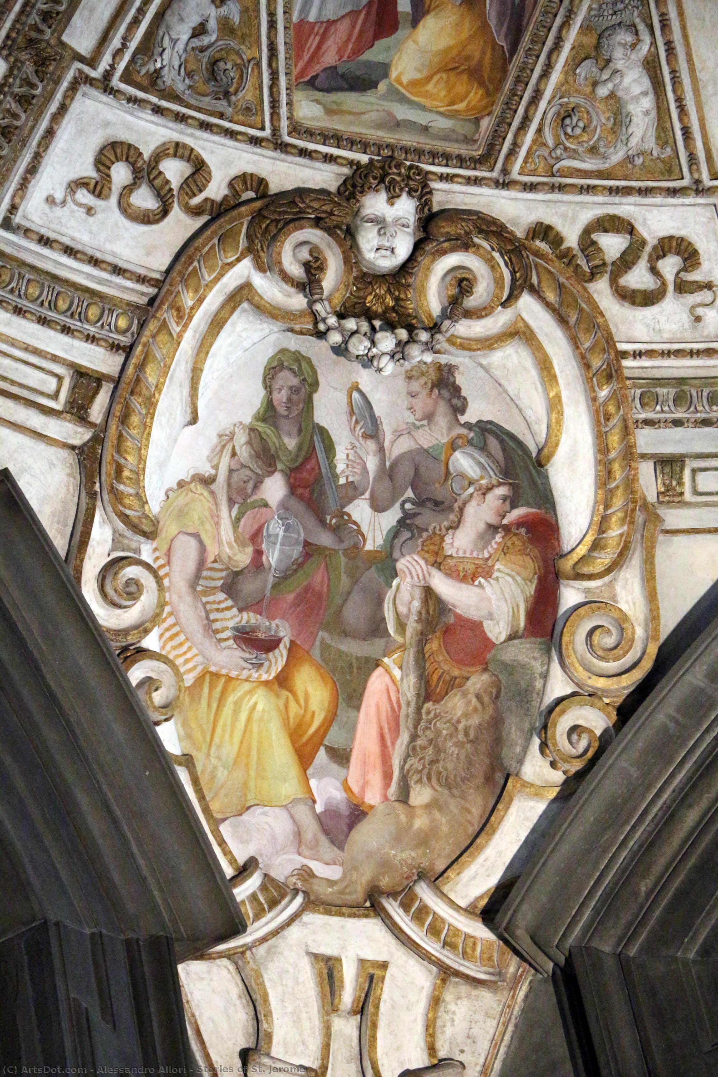 Stories Of St. Jerome — Алесандро Алори