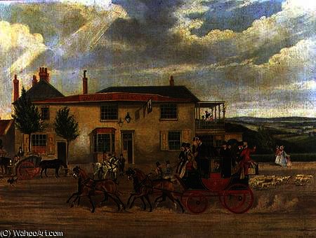 A View On The Highgate Road — James Pollard