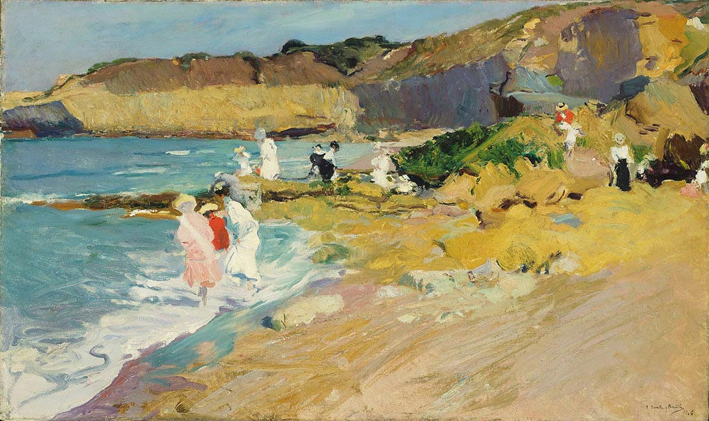 Rocks And The Lighthouse, Biarritz — Хоакин Соролла
