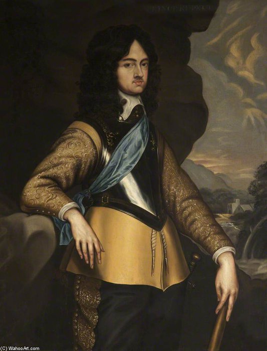 Charles Ii , As The Prince Of Wales — Adriaen Hanneman