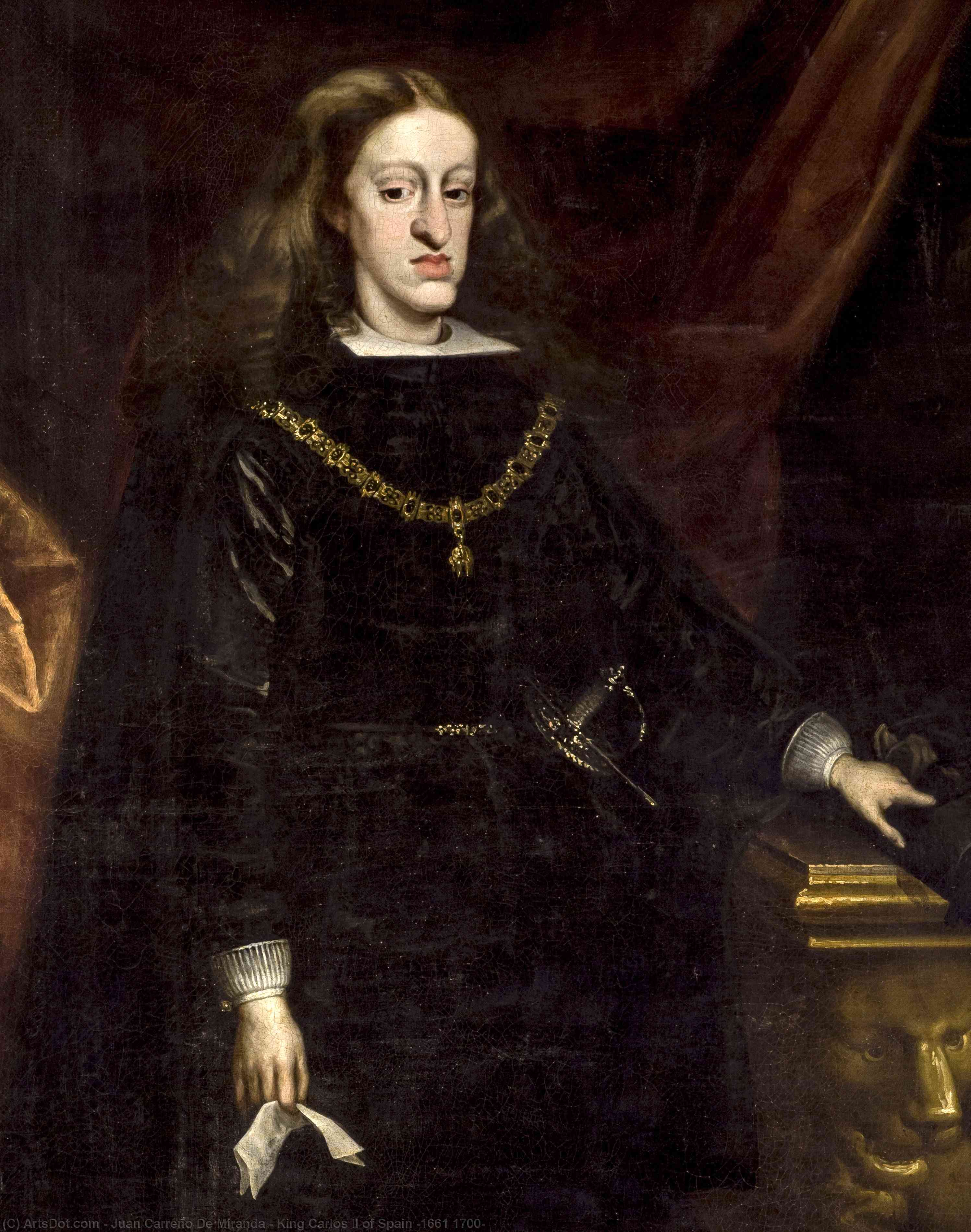King Carlos Ii Of Spain (1661 1700) — Juan De Miranda
