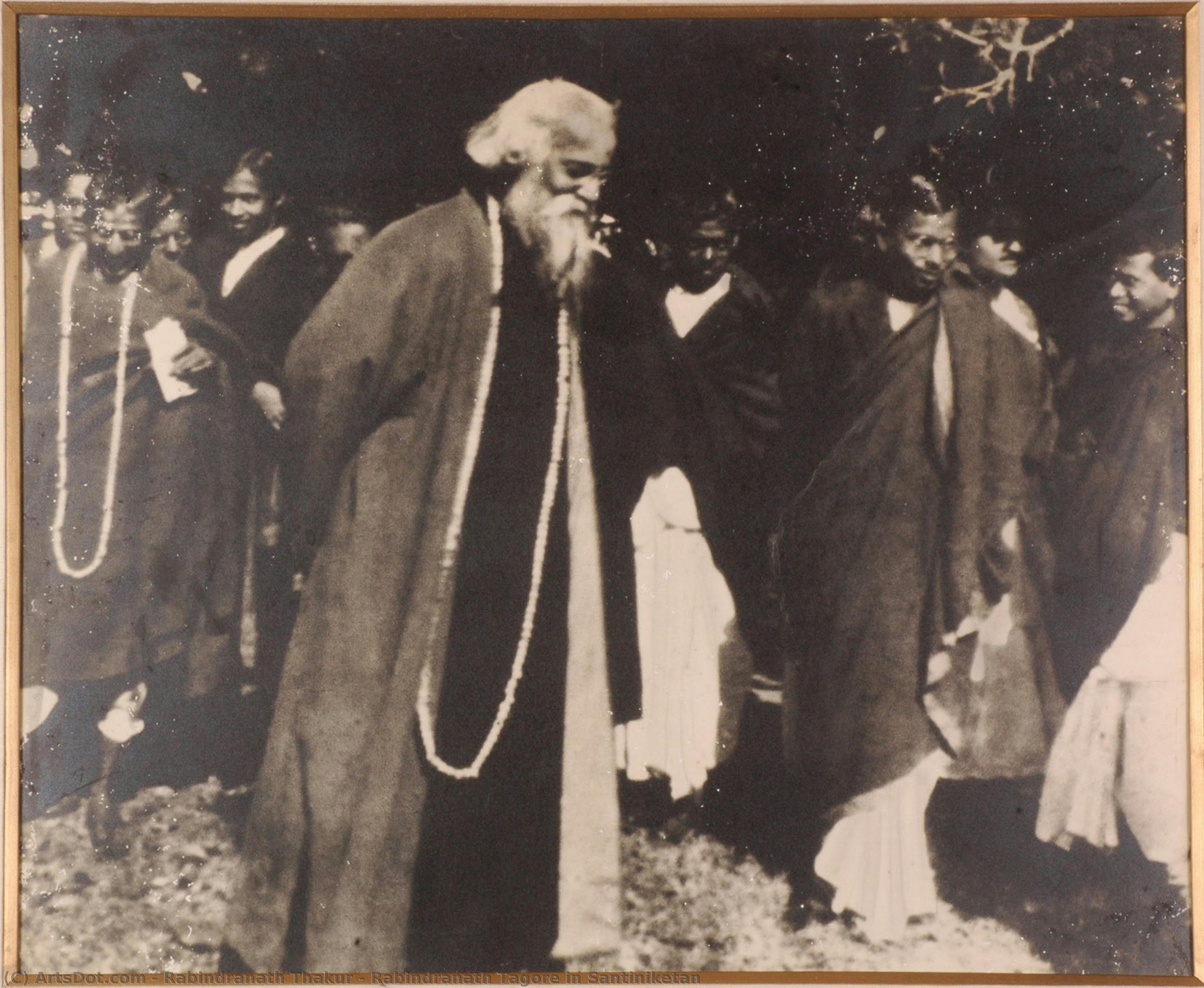 Rabindranath Tagore In Santiniketan — Rabindranath Thakur