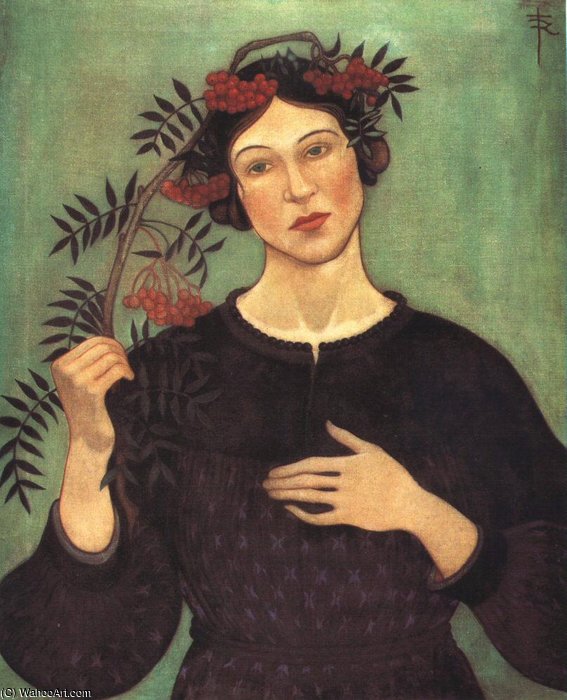 Portrait Of The Artist's Wife — Jenő Remsey