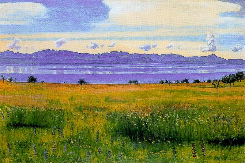 Lake Geneva From St Prex — Ferdinand Hodler
