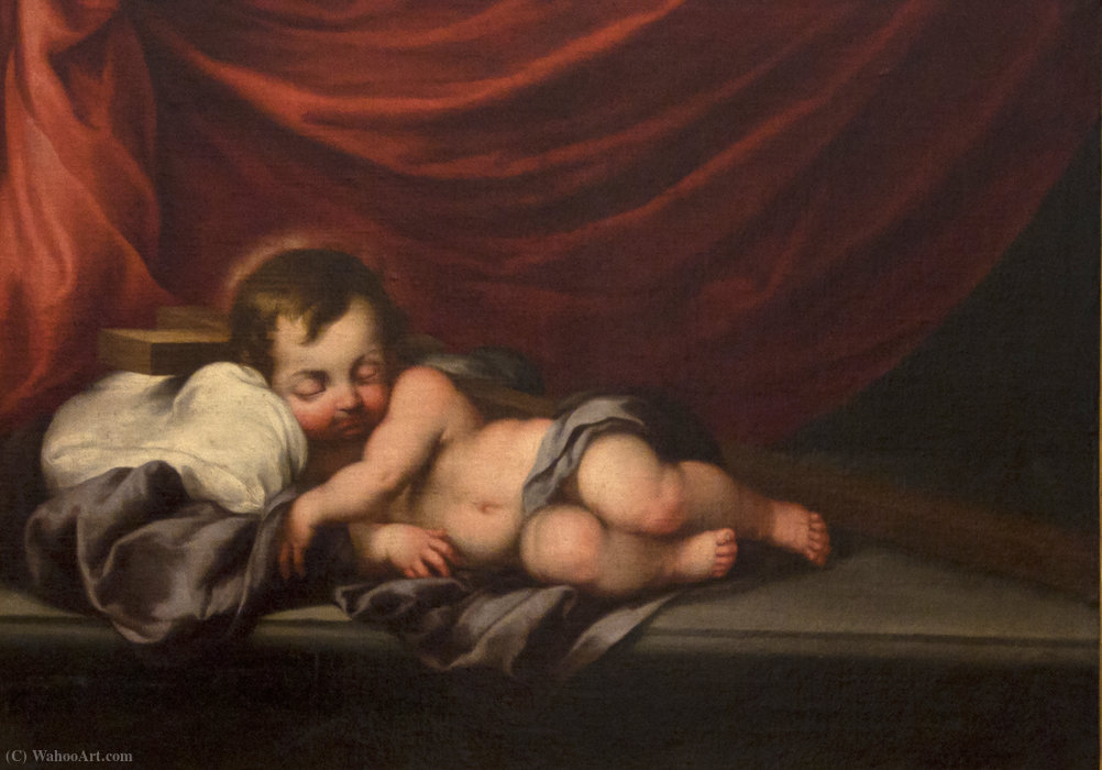 Jesus As A Sleeping Child — Cornelis Schut