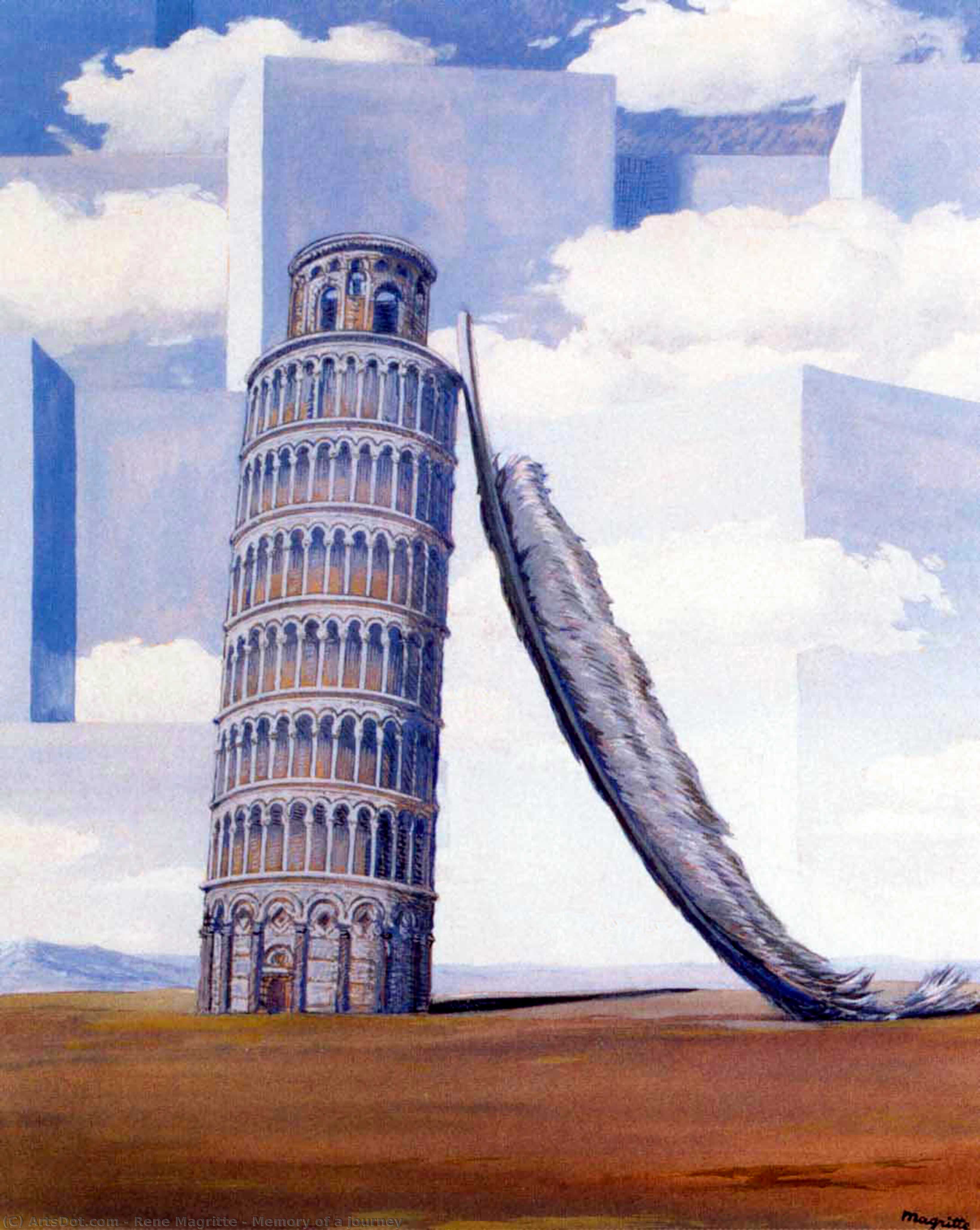Memory Of A Journey — René Magritte