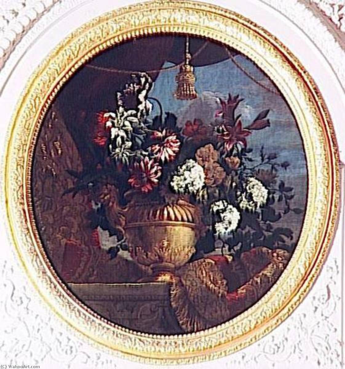 Vase D'or Rempli De Fleurs — Jean Baptiste Monnoyer