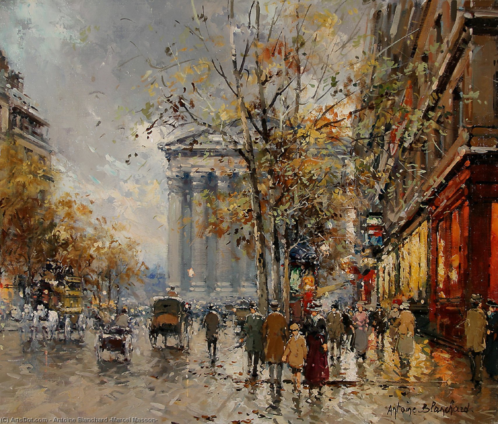 Rue Royal Madeleine — Antoine Blanchard (marcel Masson)