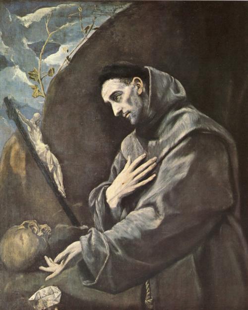 St. Francis In Meditation — El Greco