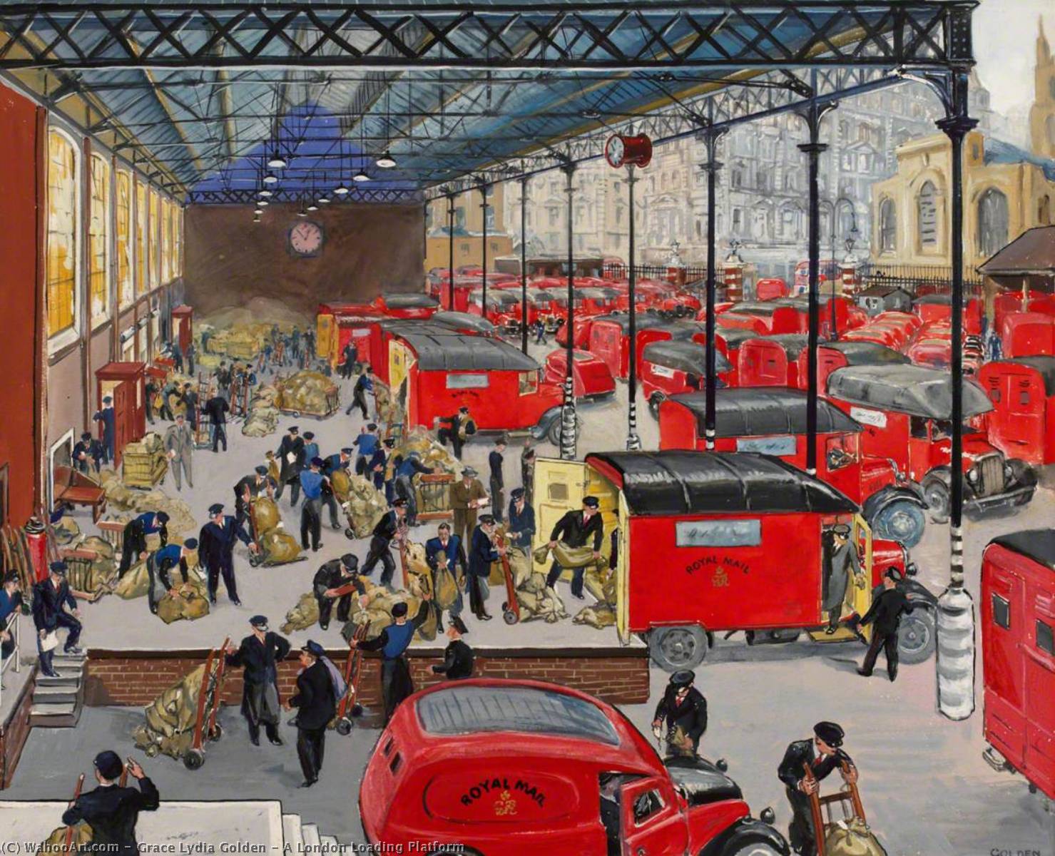A London Loading Platform — Grace Lydia Golden
