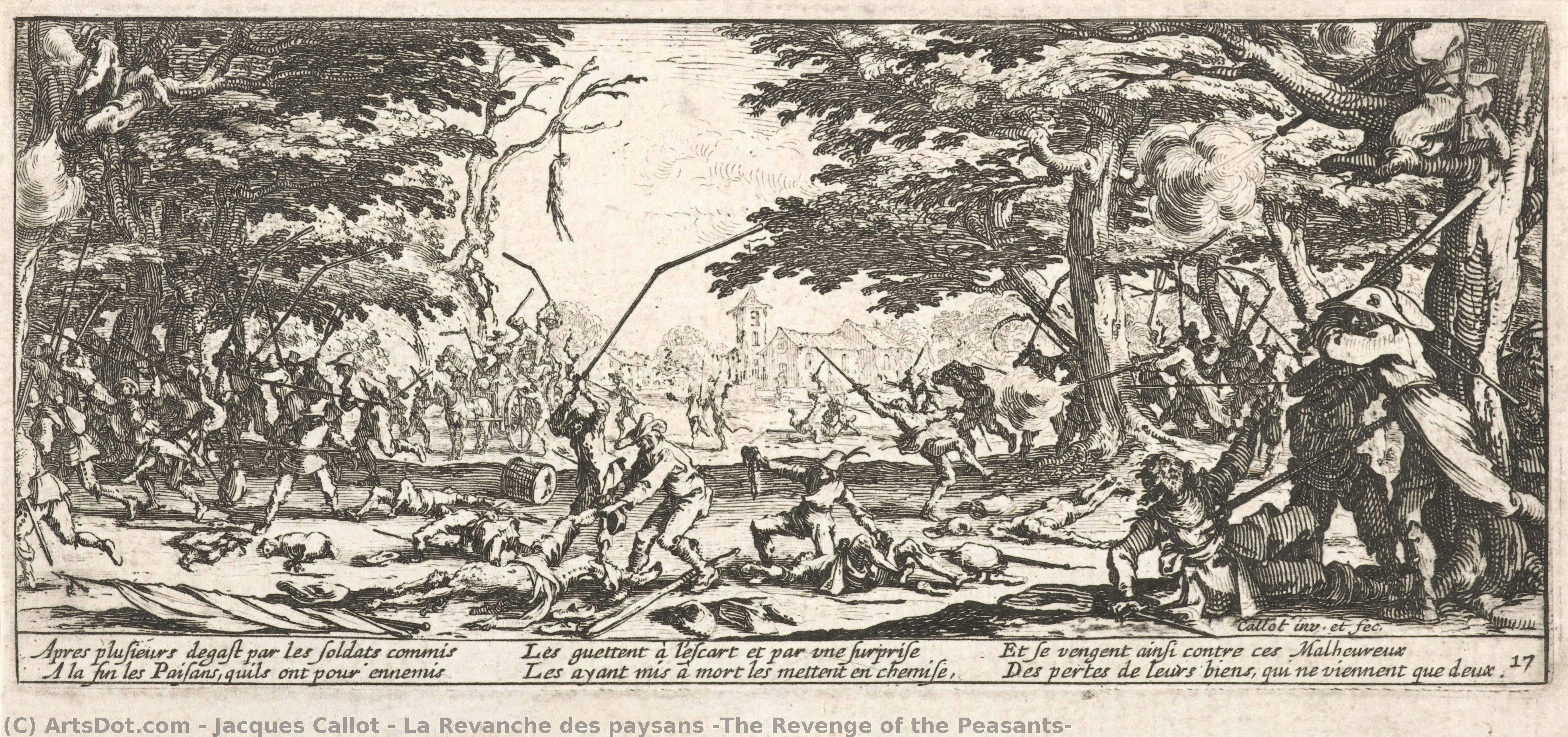 La Revanche Des Paysans (the Revenge Of The Peasants) — Jacques Callot
