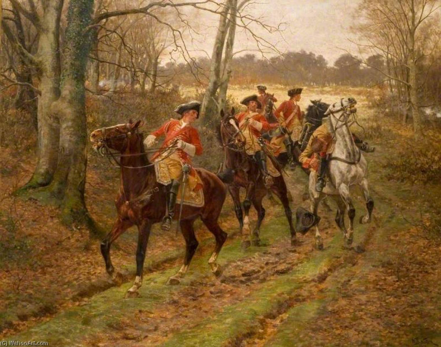 The Ambush, 1745 — William Barns Wollen