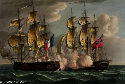 Capture Of L'immortalite, October 20th — Thomas Whitcombe