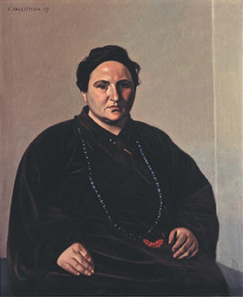 Portrait Of Gertrude Stein — Félix Vallotton