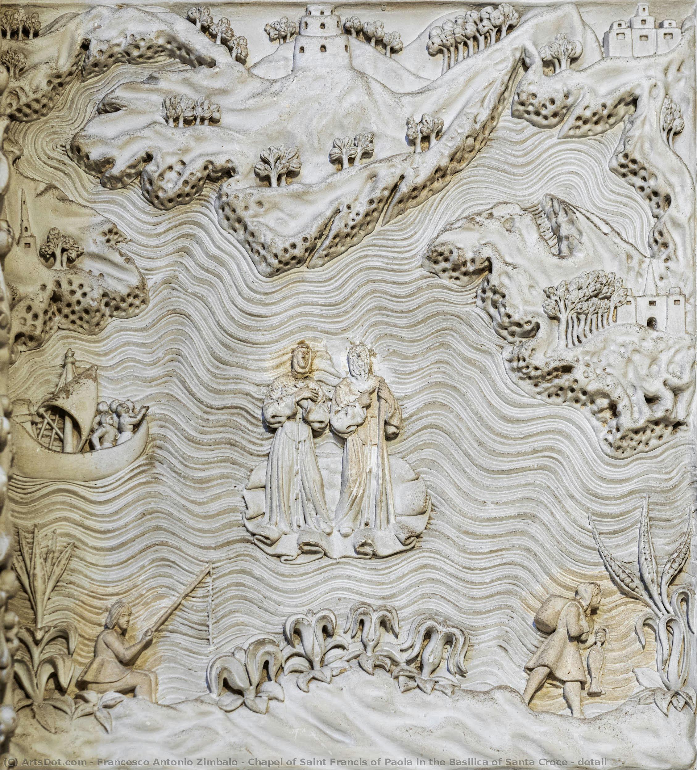 Chapel Of Saint Francis Of Paola In The Basilica Of Santa Croce - Detail — Francesco Antonio Zimbalo