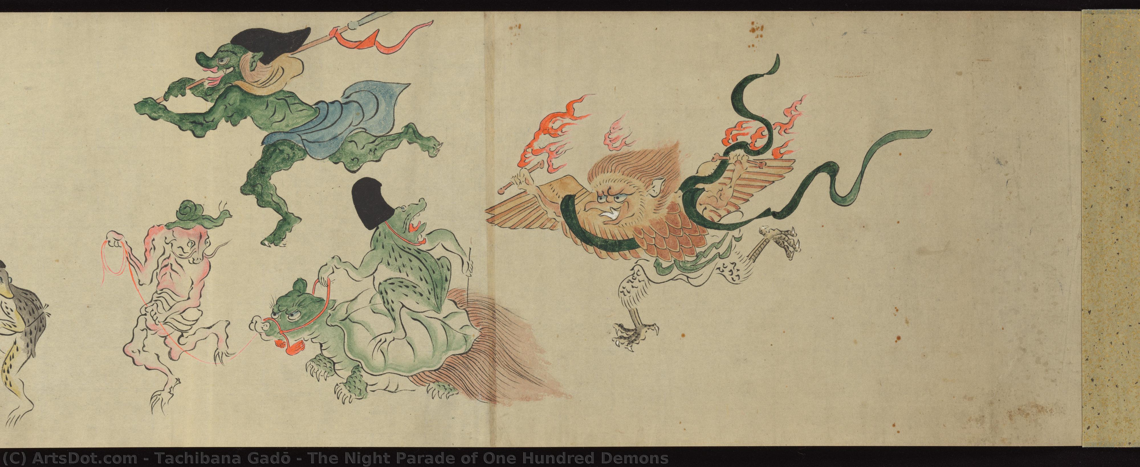 The Night Parade Of One Hundred Demons — Tachibana Morikuni
