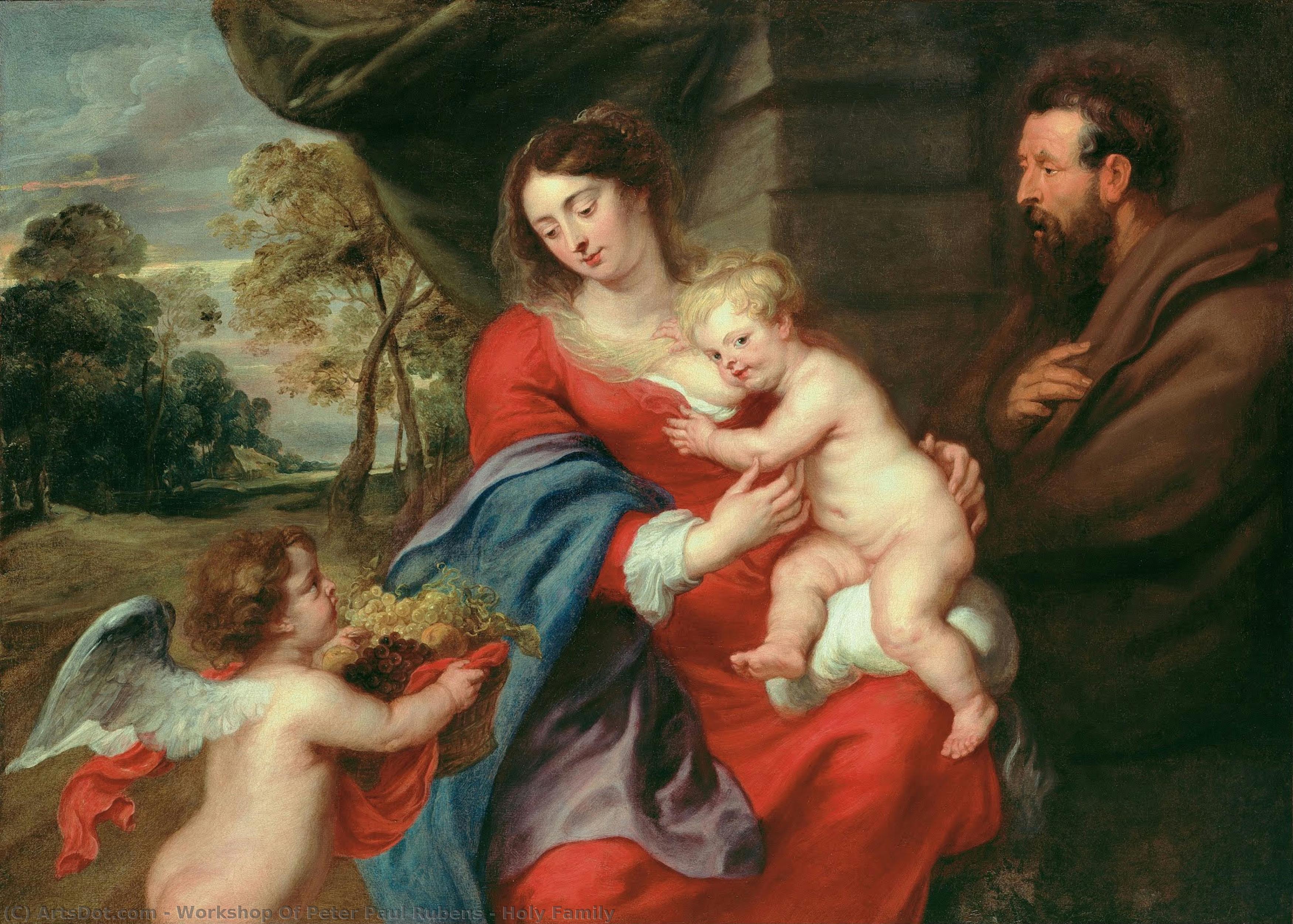 Holy Family — Workshop Of Peter Paul Rubens