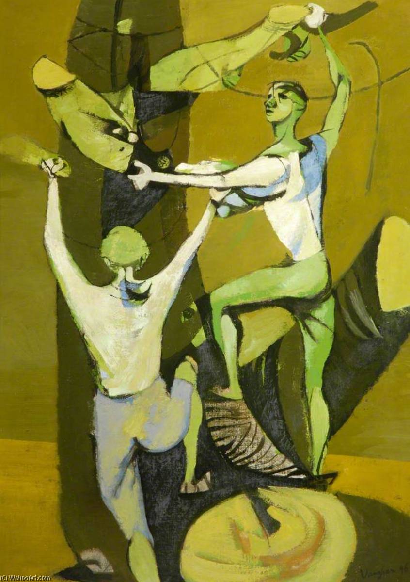 Climbing Figures — John Keith Vaughan