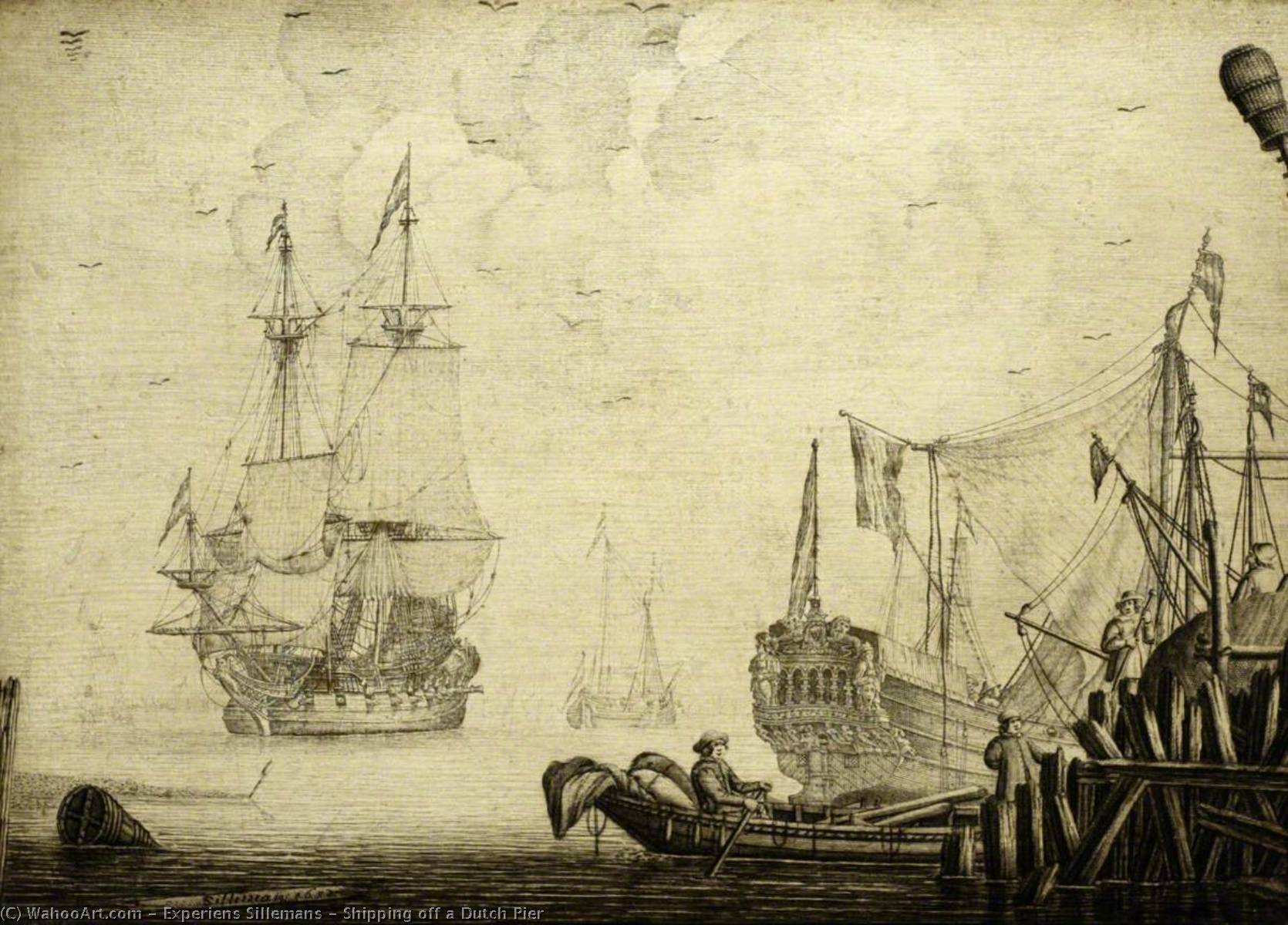 Shipping Off A Dutch Pier — Experiens Sillemans