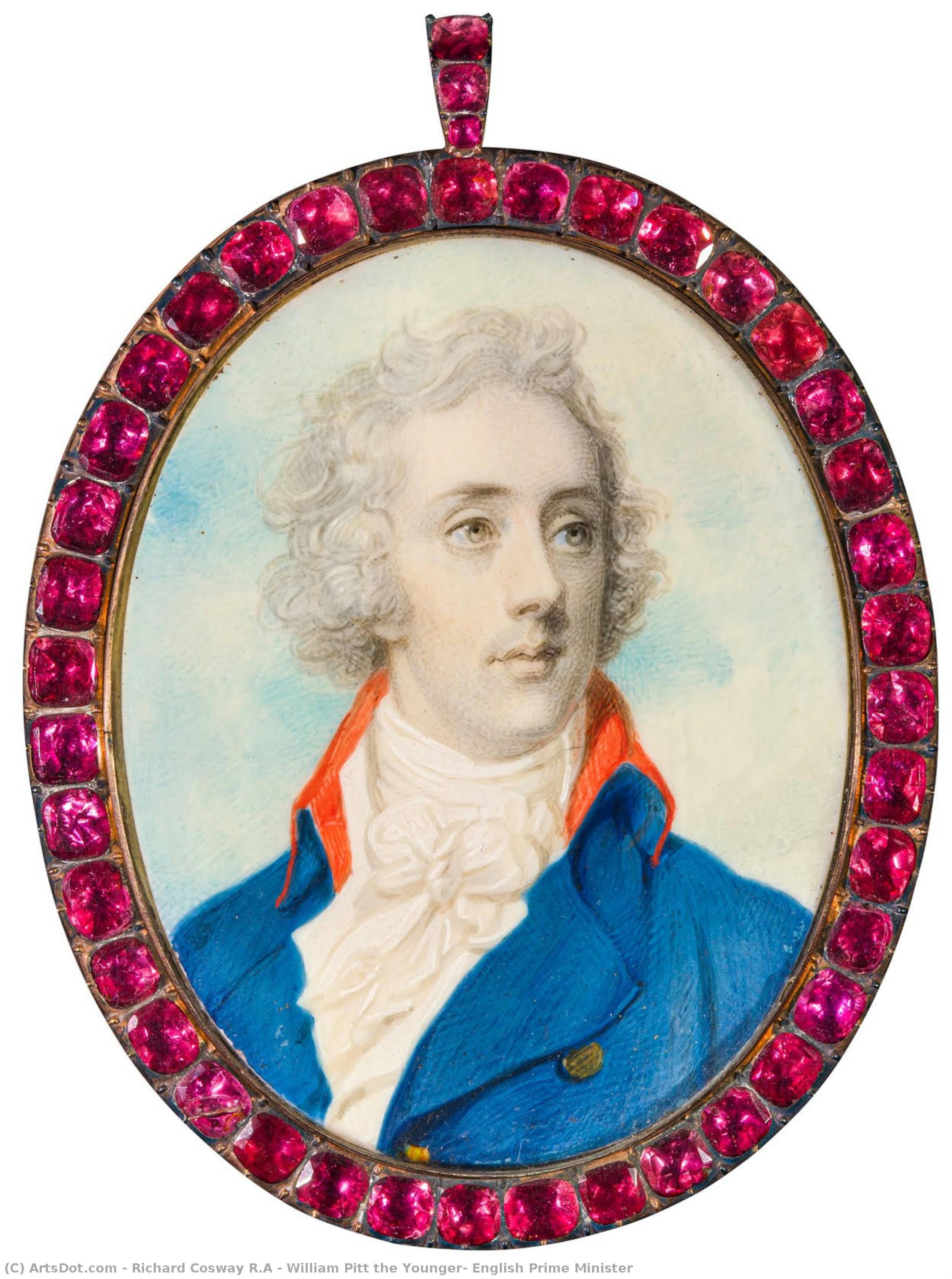 William Pitt El Joven, Primer Ministro Inglés — Richard Cosway