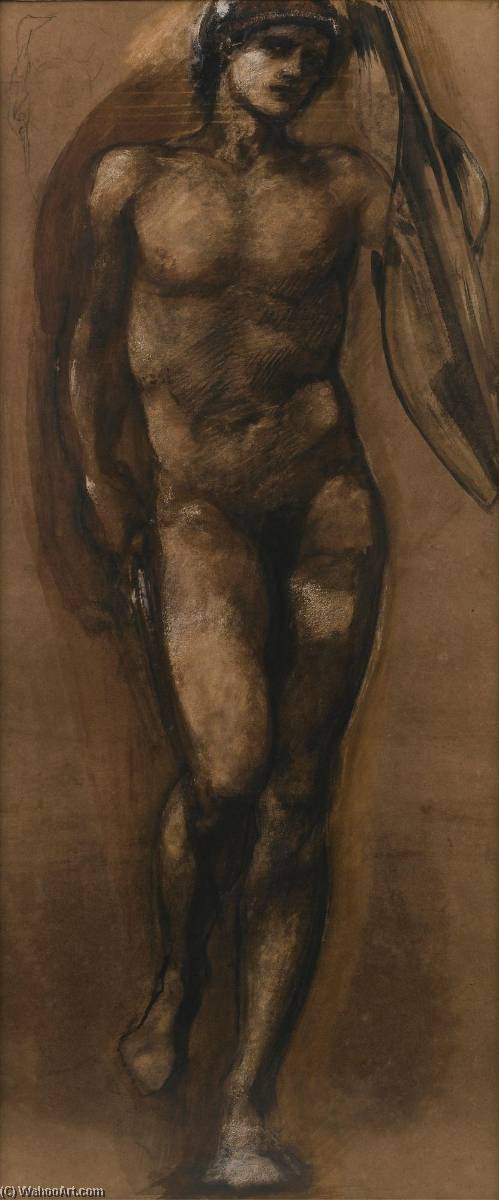 Study For The Prince In The Briar Wood — Edward Coley Burne-jones