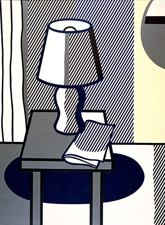 Still Life With Table Lamp — Roy Lichtenstein