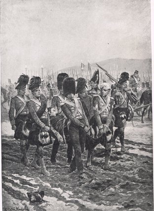 Carrying Sir John Moore From The Battlefield — Richard Caton Woodville