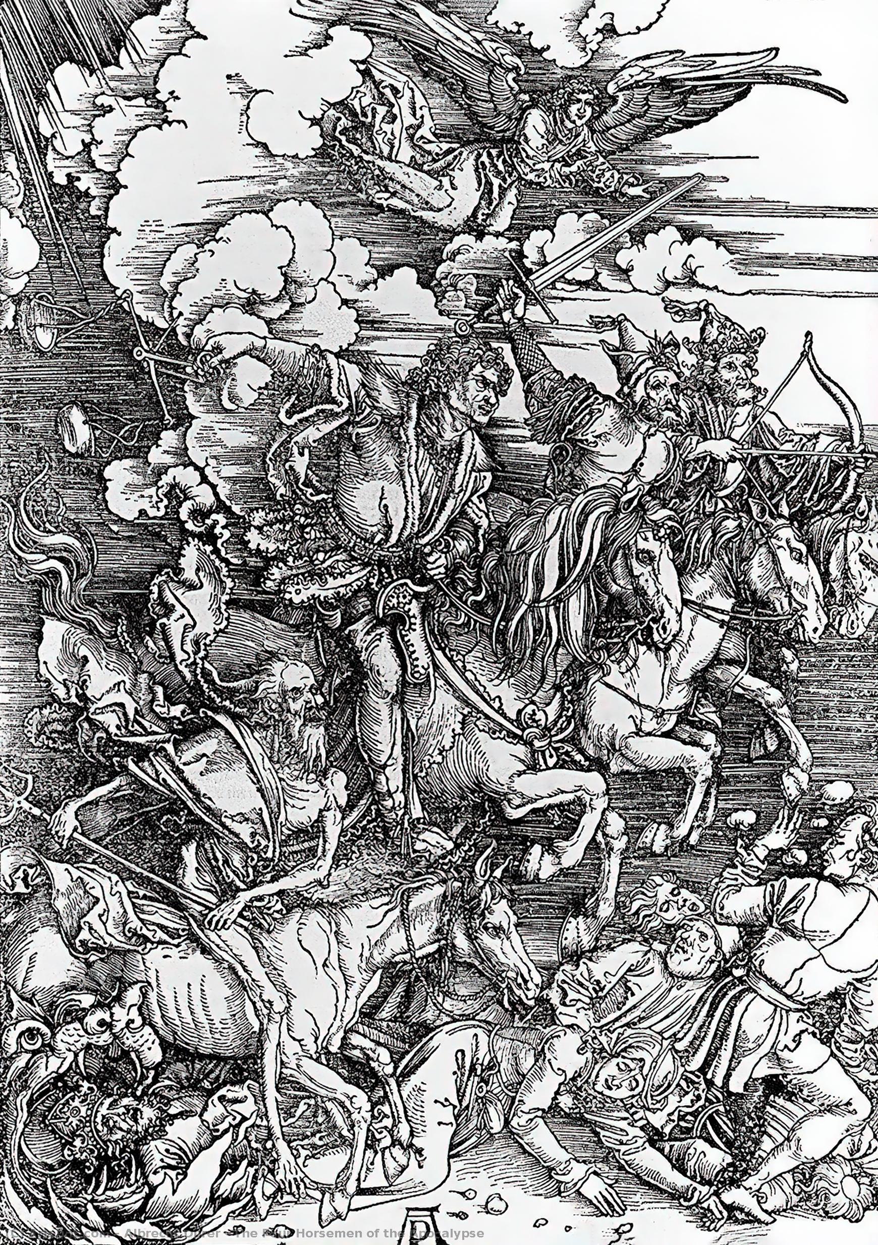 Los Cuatro Jinetes Del Apocalipsis — Albrecht Dürer