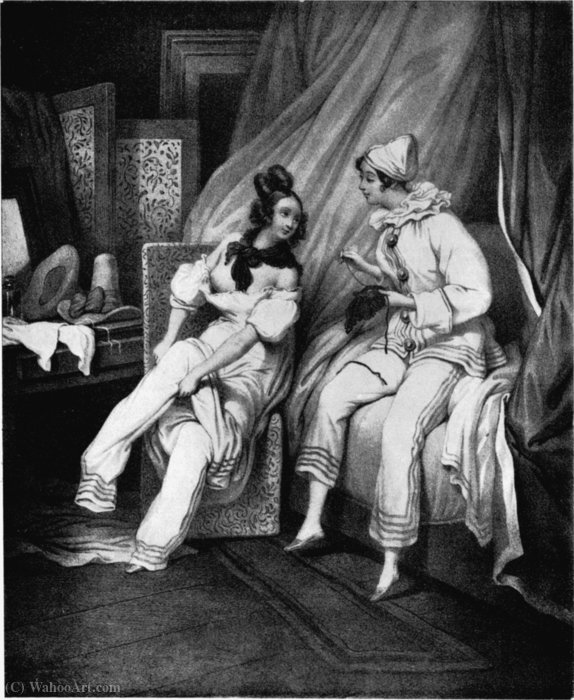 Les Appres Du Bal — Paul Gavarni