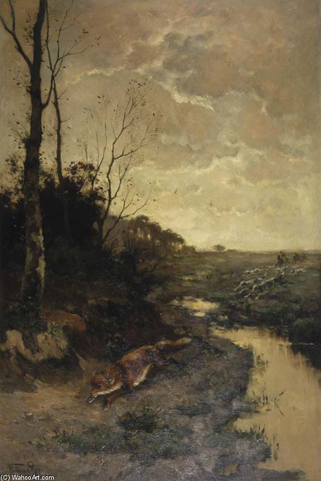 Belgium Hunt Scene — Willem Cornelis Rip