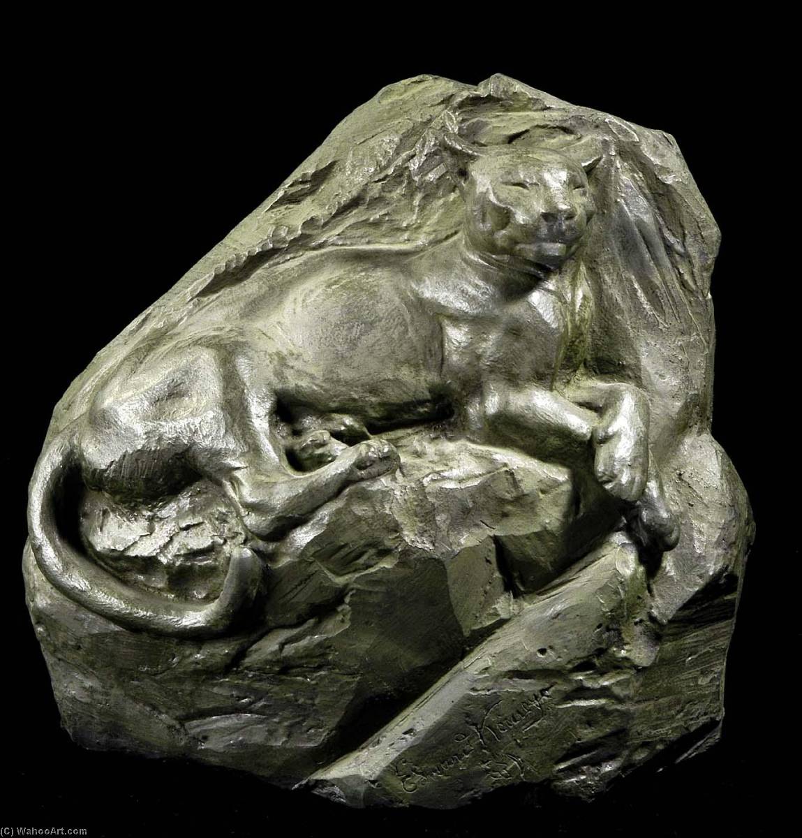 Sleeping Jaguar — Edward Kemeys