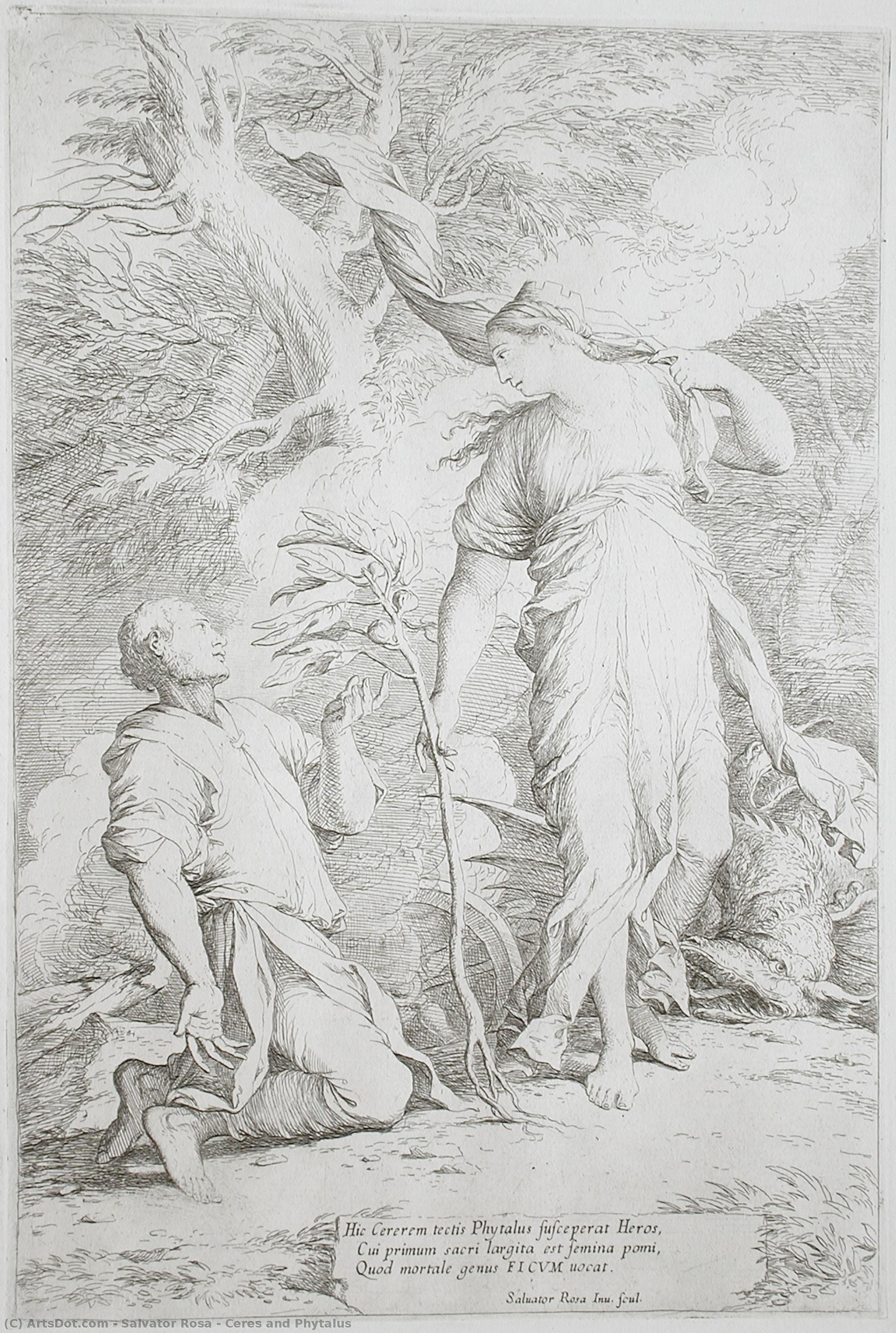 Ceres And Phytalus — Салватор Роса