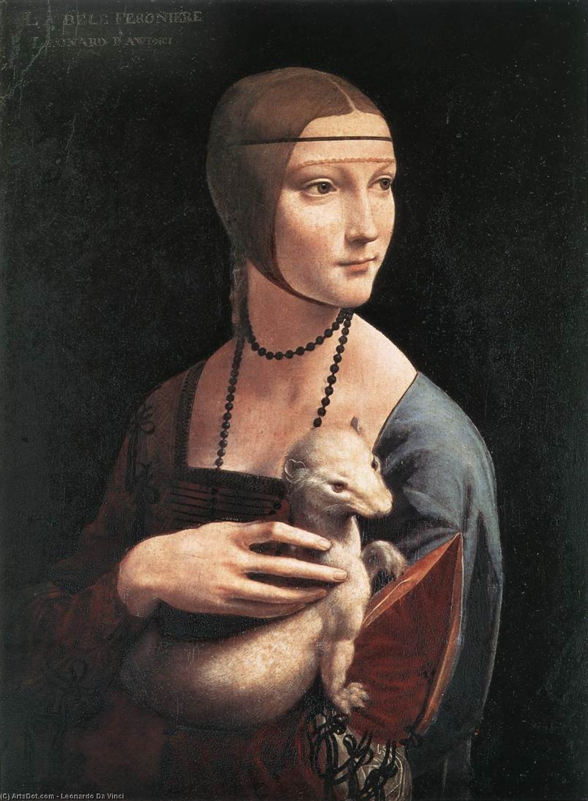 Portrait Of Cecilia Gallerani — Leonardo Da Vinci