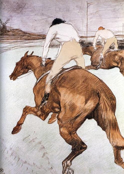 The Jockey — Henri De Toulouse-lautrec
