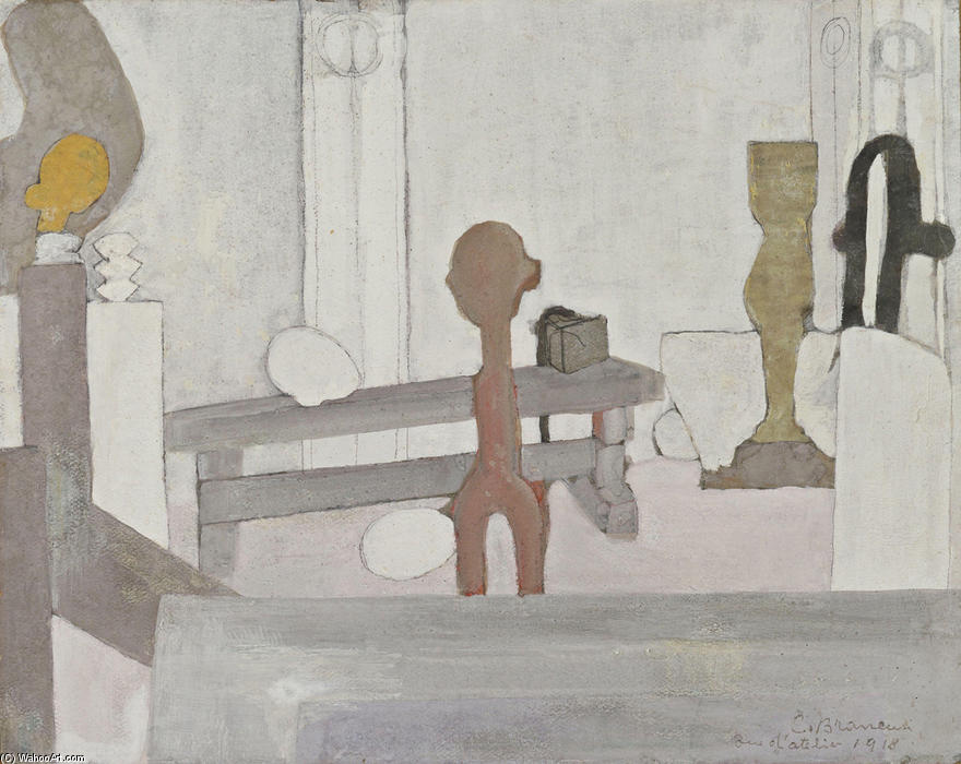 View Of The Artist's Studio — Constantin Brâncuși