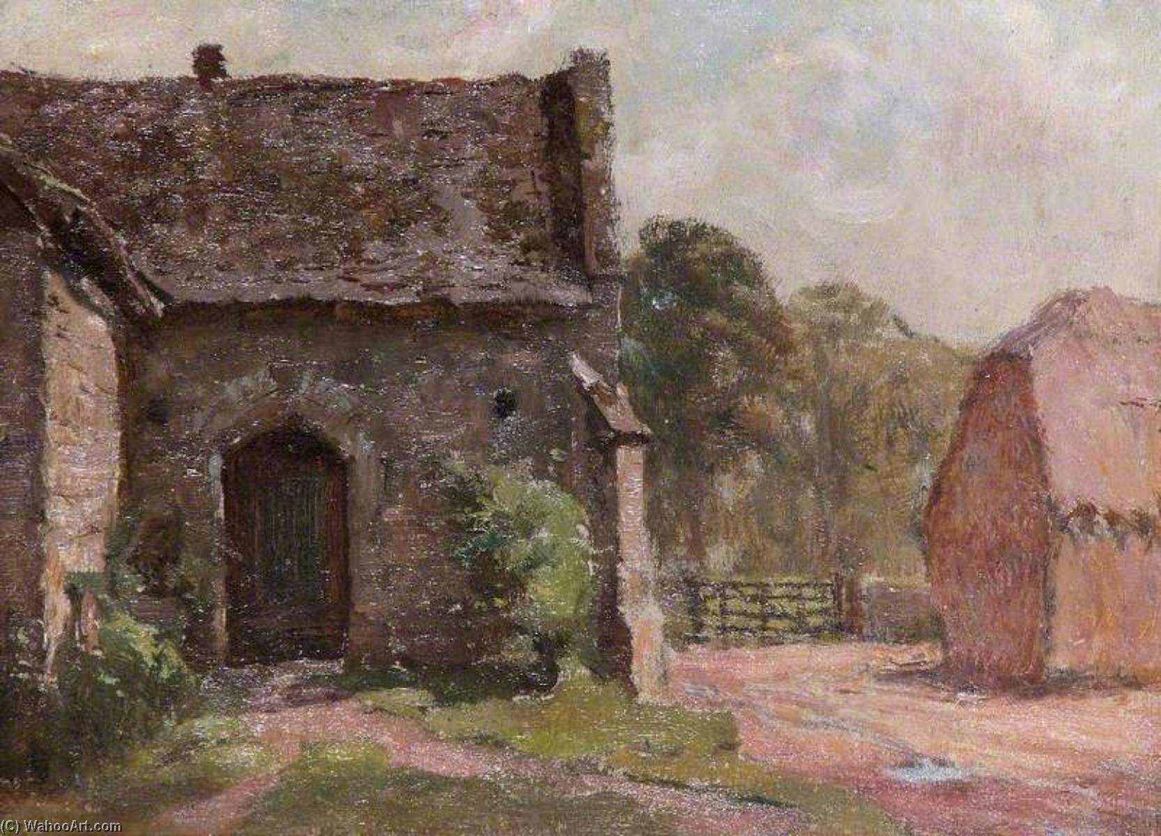 Part Of The Old Tithe Barn, Abingdon, Oxfordshire — William Teulon Blandford Fletcher