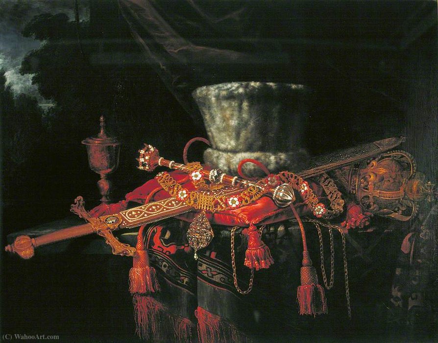 The Insignia Of The City Of London — Pieter Gerritsz Van Roestraten