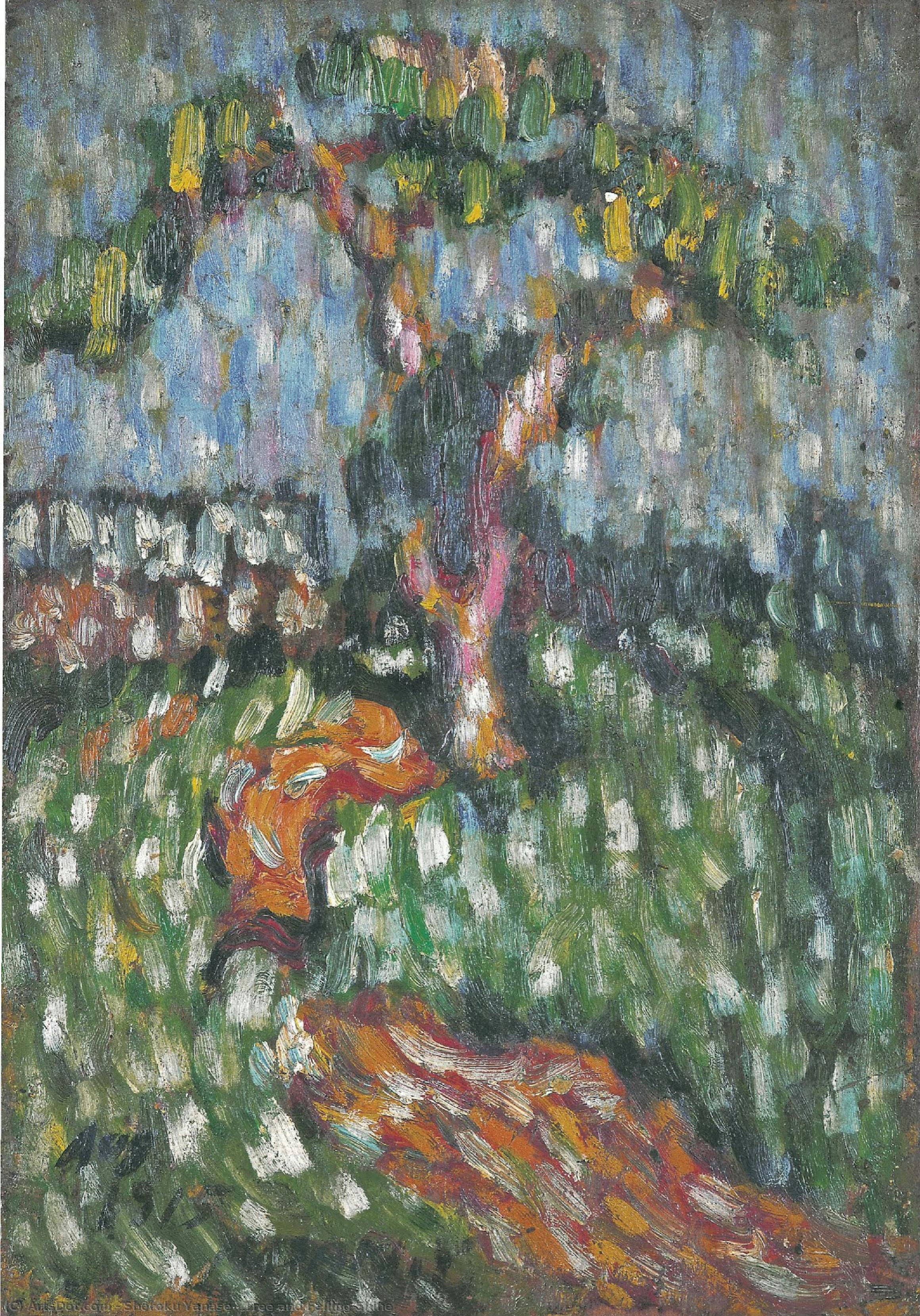 Tree And Falling Shine — Shōroku Yanase