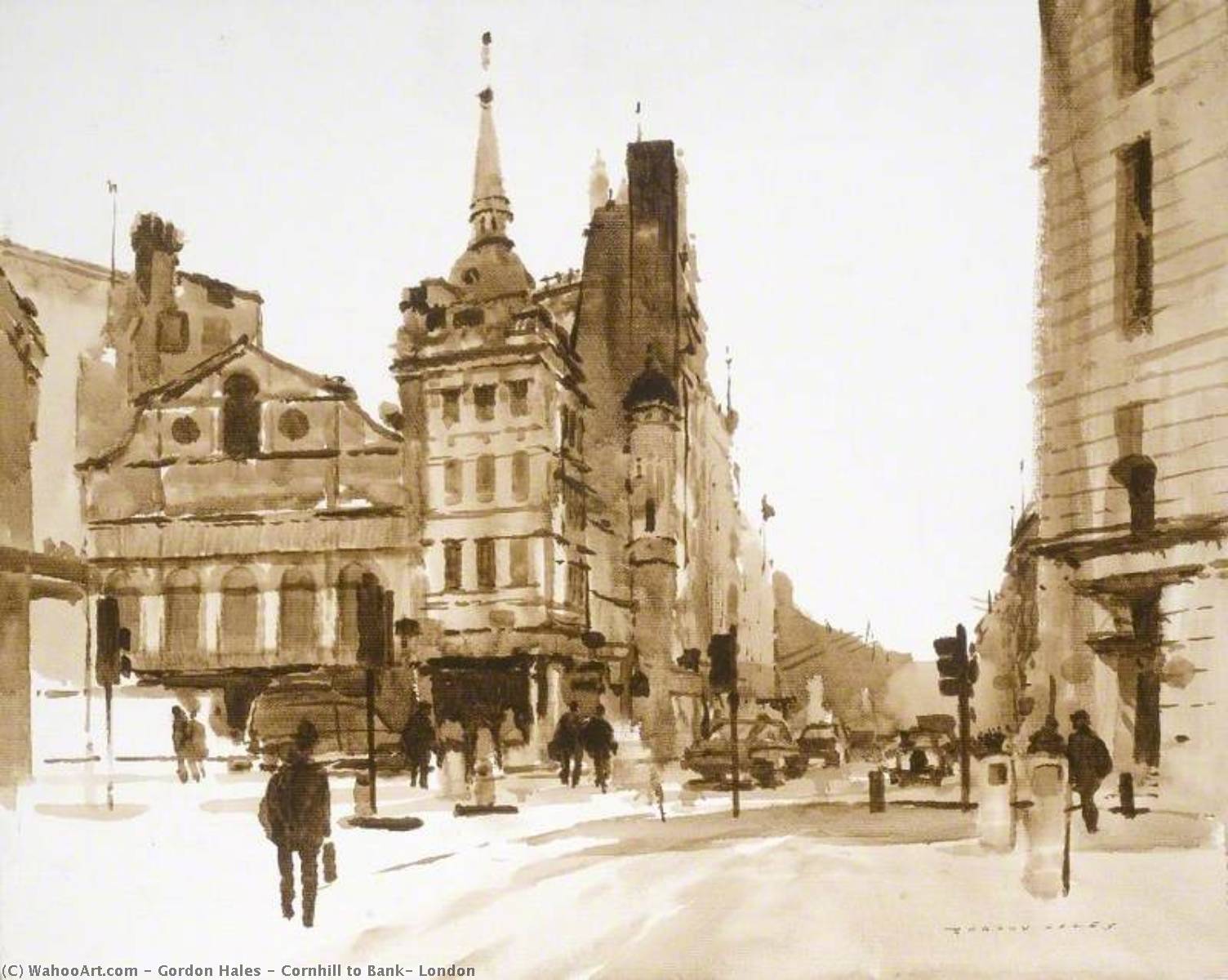 Cornhill To Bank, London — Gordon Hales