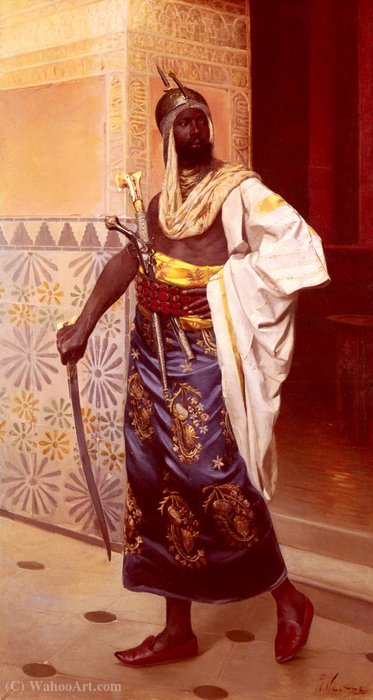 A Nubian Guard — Rudolphe Weisse