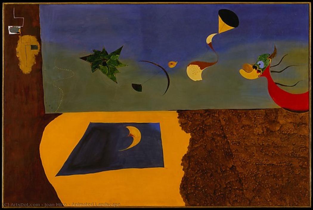 Paisaje Animado — Joan Miró