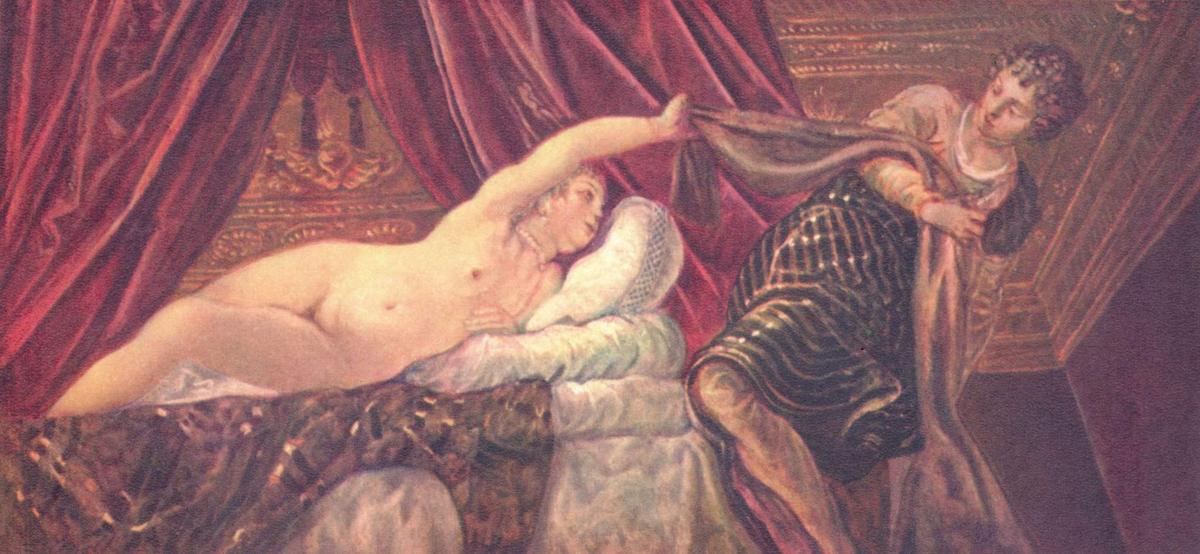 Joseph And Potiphar's Wife — Jacopo Tintoretto