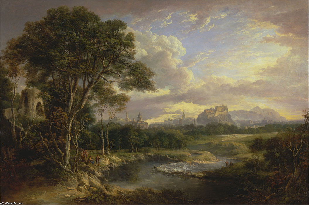 View Of The City Of Edinburgh — Alexander Nasmyth
