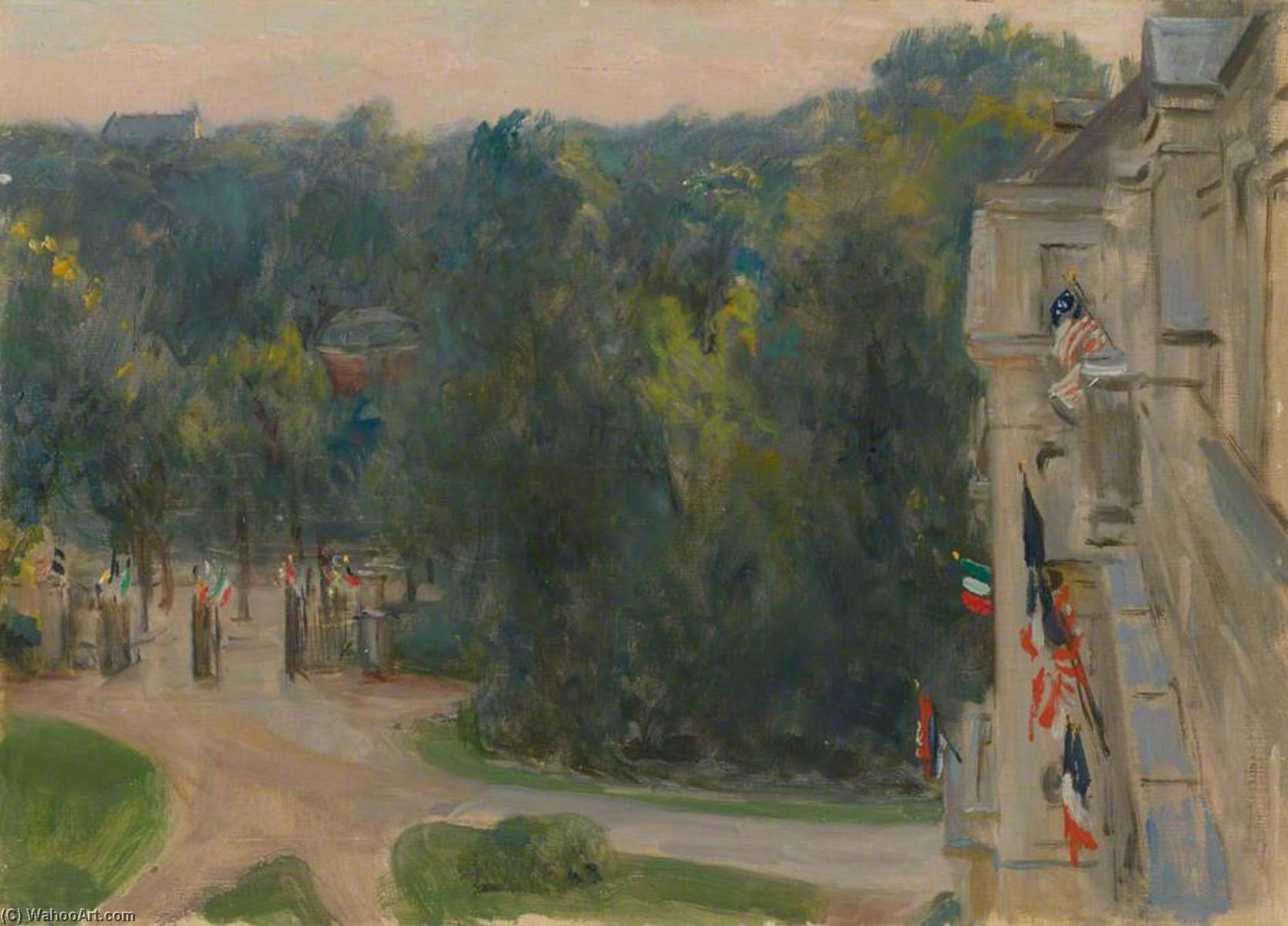 Entrance To The Offices Of The Supreme War Council — Herbert Arnould Olivier