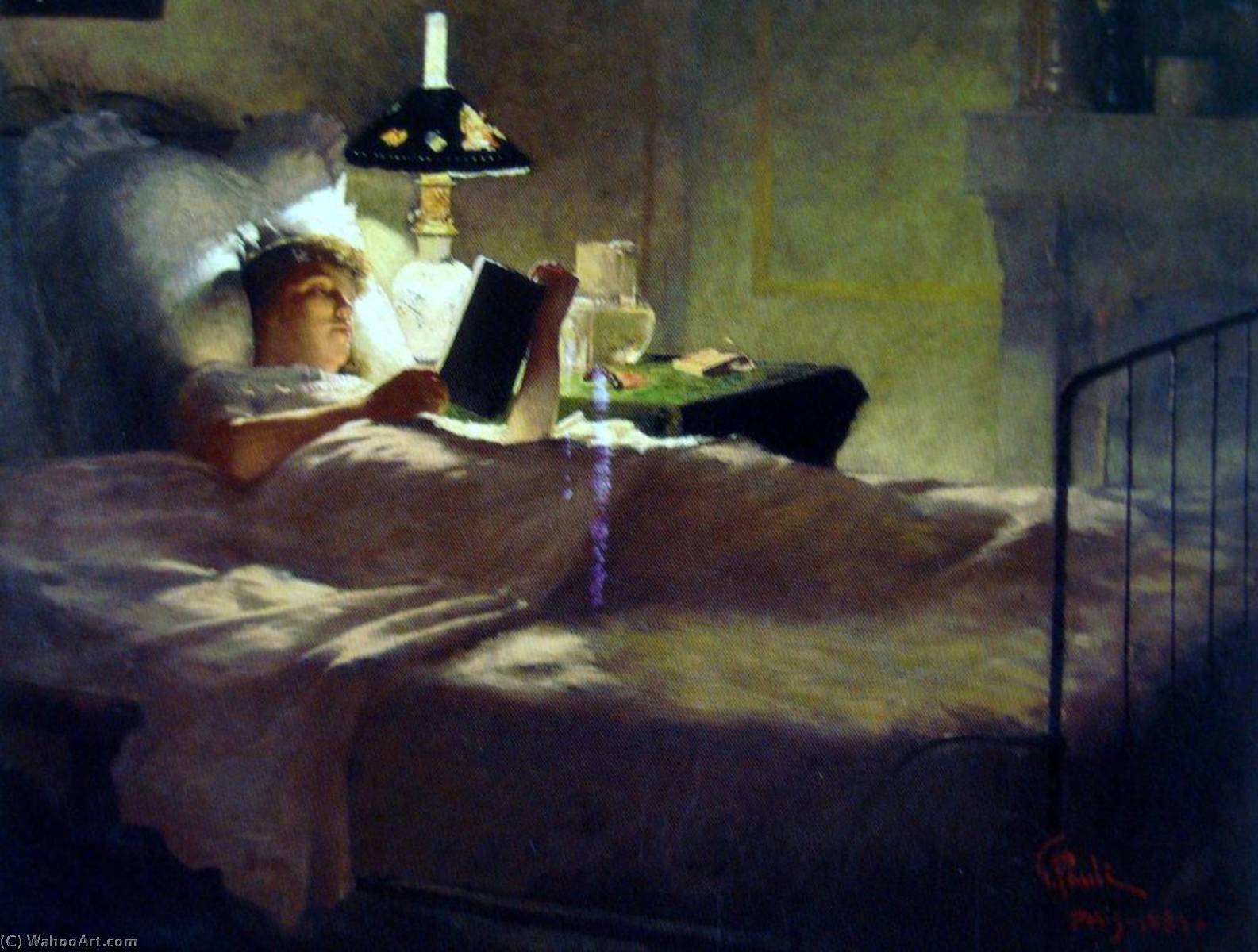 Evening Reading — Georg Pauli