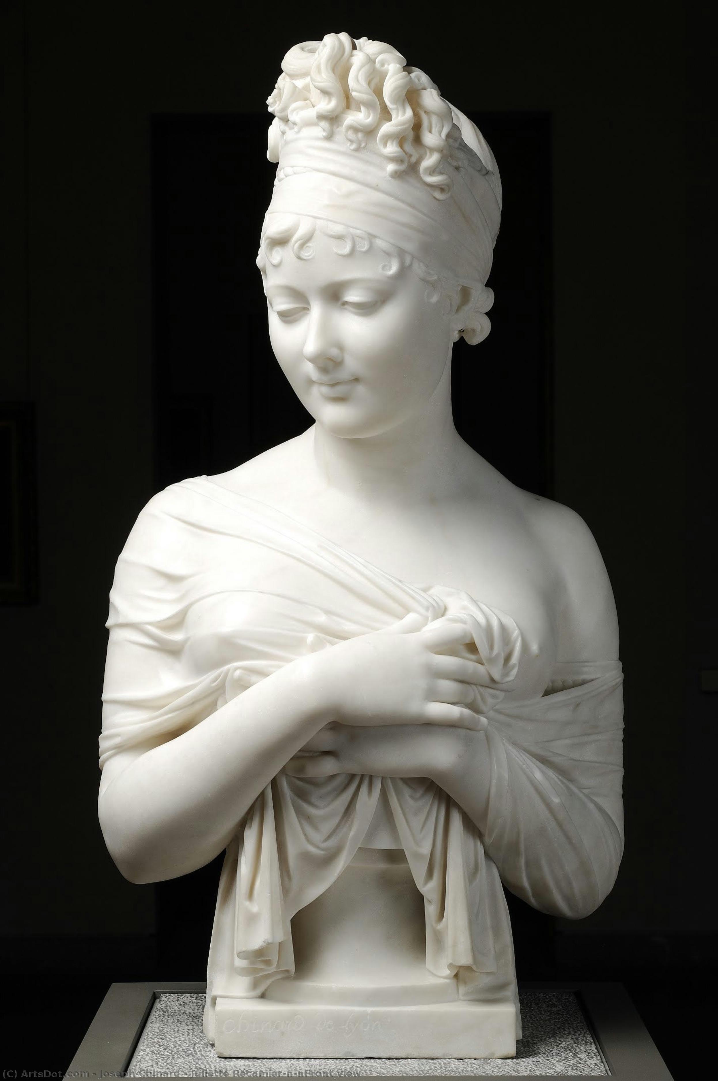 Juliette Récamier\n\nfront View — Joseph Chinard