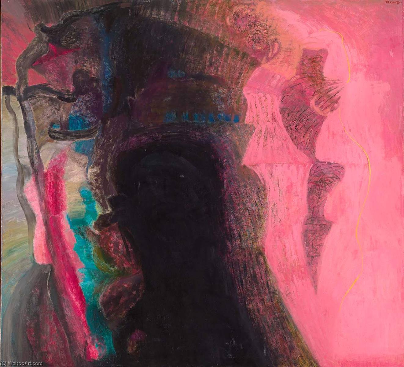 Pink Facade — Morris Kantor
