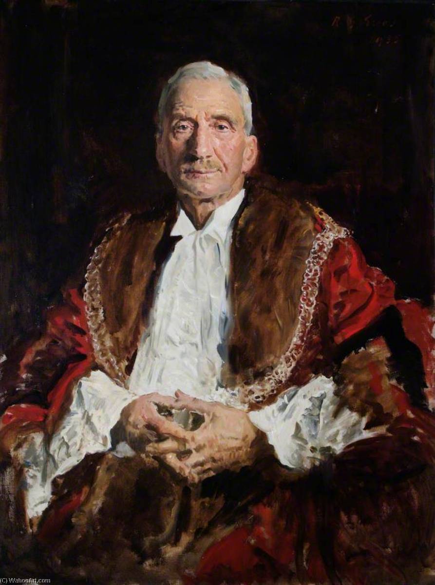 Sir Alfred Woodgate (1860–1943), Mayor Of Kingston (1932–1935) — Reginald Grenville Eves