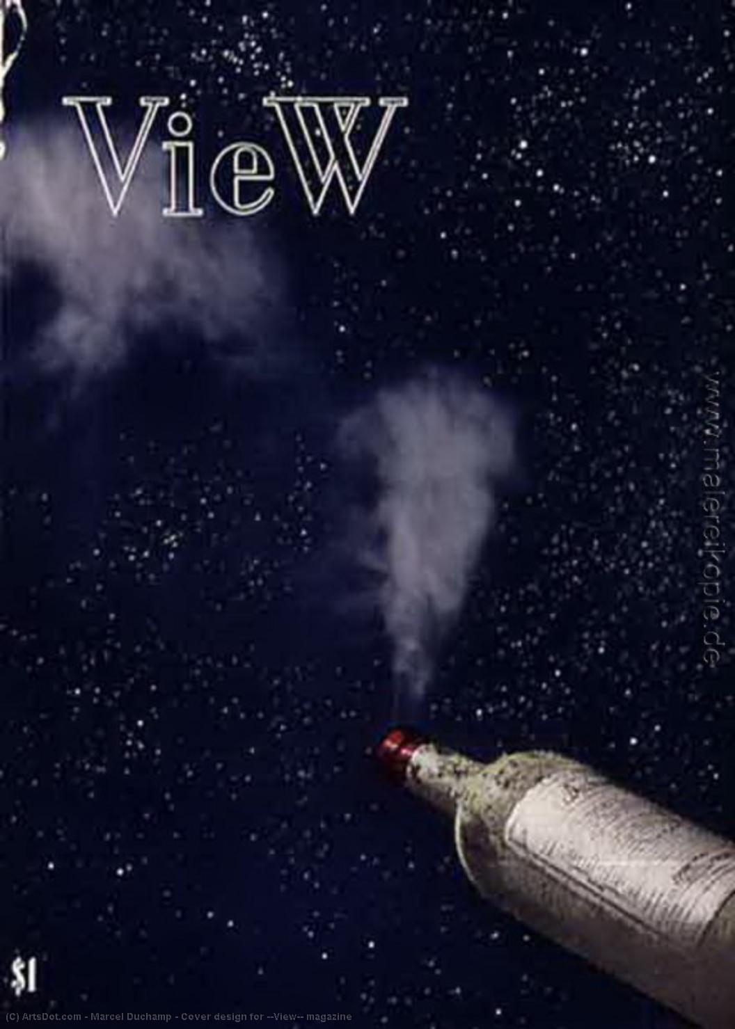Cover Design For ''view'' Magazine — Marcel Duchamp